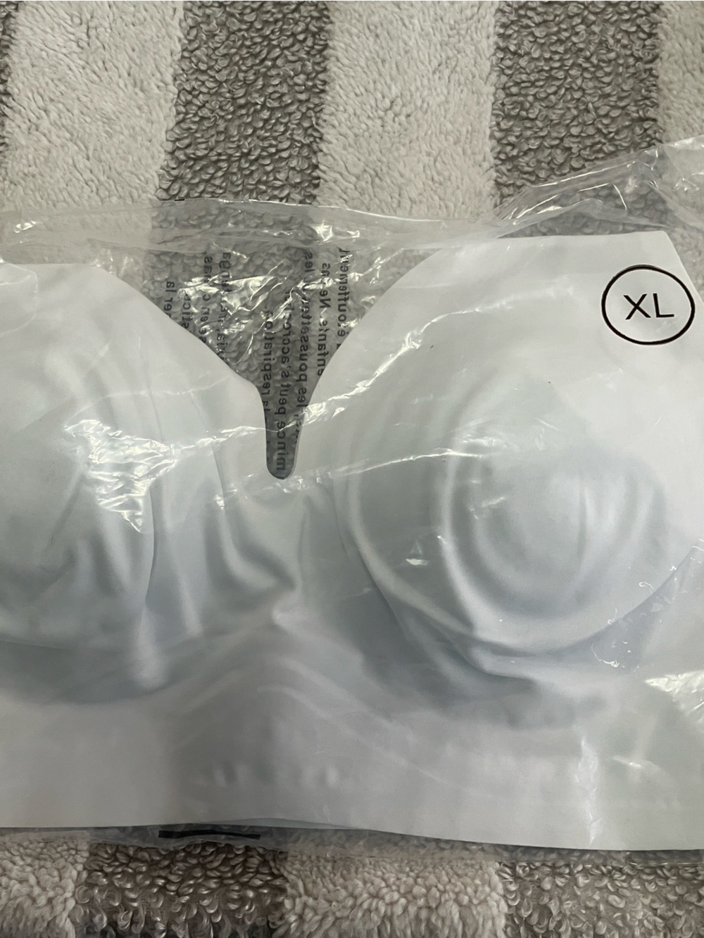 Rhonda Shear White Padded Bra Shells